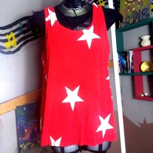 Red Cato Tank Top Size L